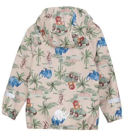 CeLaVi Softshell Jacket - Dress Blues/Cream w. Elephants