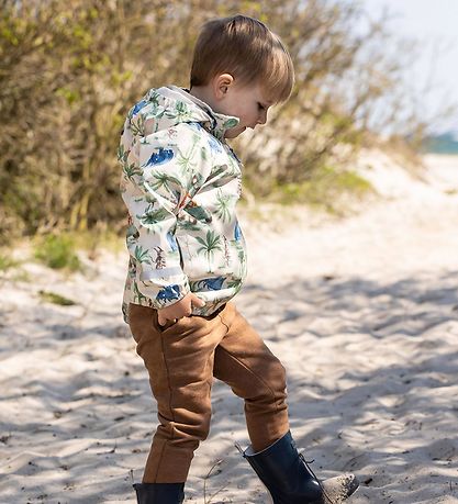 CeLaVi Softshell Jacket - Dress Blues/Cream w. Elephants