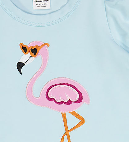 Freds World Stuttermabolur - Flamingo - Aqua