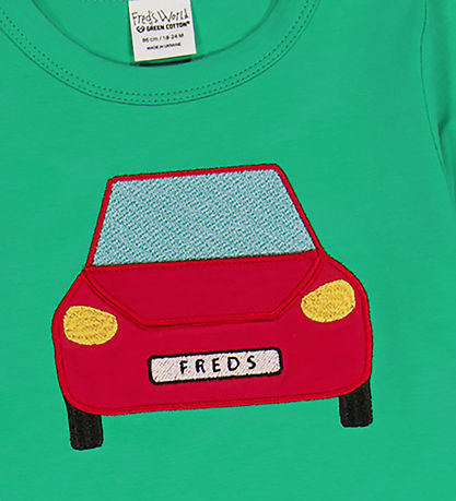 Freds World Bluse - Hello Auto - Gras