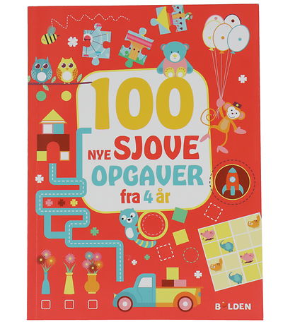 Forlaget Bolden Workbook - 100 New Fun Tasks - From 4 Years