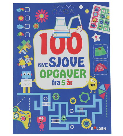 Forlaget Bolden Workbook - 100 New Fun Tasks - From 5 Years