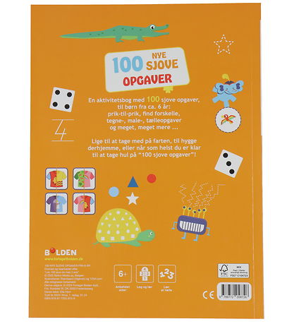 Forlaget Bolden Exercise book - 100 new fun exercises - From 6 y