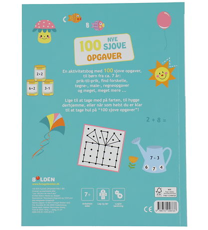 Forlaget Bolden Exercise book - 100 new fun exercises - From 7 y
