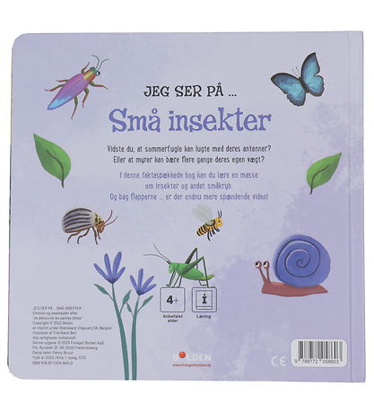 Forlaget Bolden Book w. Flapper - I'm Watching... Small Insects