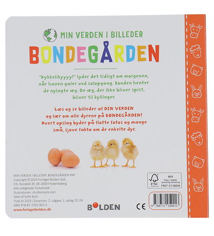 Forlaget Bolden Picture Book - My World I Images - The farm