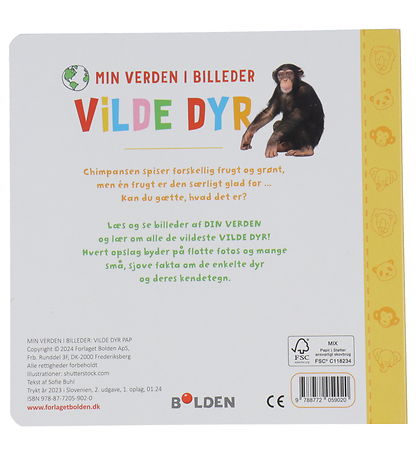 Forlaget Bolden Picture Book - My World I Images - Wild DYR