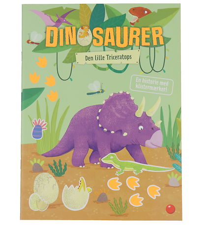 Forlaget Bolden Sticker Book - Dinosaurs: The Little Tricerat