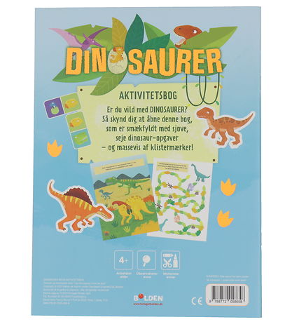 Forlaget Bolden Sticker Book - Dinosaurs: Activity Book