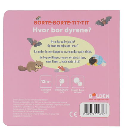 Forlaget Bolden Myndabók M. Flapper - Away Away Tit Tit - Hver