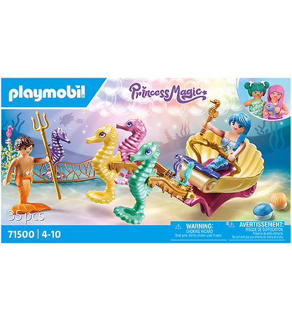 Playmobil Princess Magic - Mermaid with Seahorse Carriage - 7150