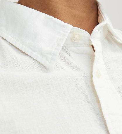 Jack & Jones Shirt - JjeLinen - White