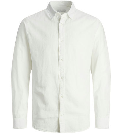 Jack & Jones Shirt - JjeLinen - White