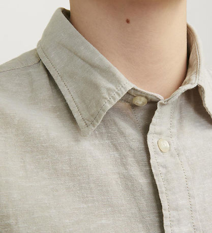 Jack & Jones Shirt - JjeLinen - Crockery