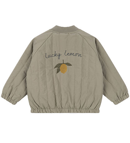 Konges Sløjd Thermojacke - Juno Bomben - Laural Oak m. Zitrone