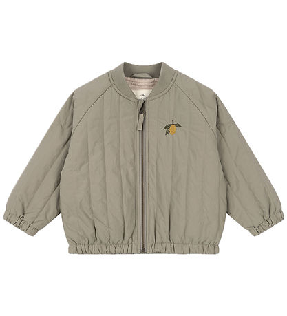 Konges Sløjd Thermojacke - Juno Bomben - Laural Oak m. Zitrone
