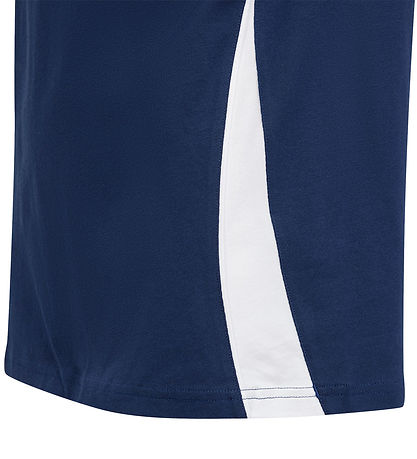 adidas Performance Stuttermabolur - Tiro 24 SWTEEY - Blár/Hvítur