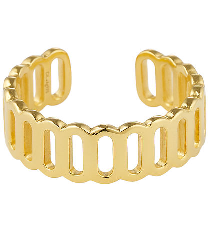 Design Letters Ring - Zusammen verbinden - Gold
