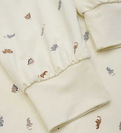 Minymo Pyjama Set - Viscose - Tradewinds w. Dinosaurs