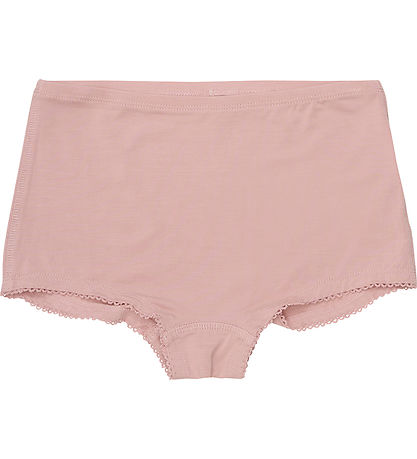 Minymo Hipsters - 2-Pack - Viscose - Strawberry Ice w. Strawberr
