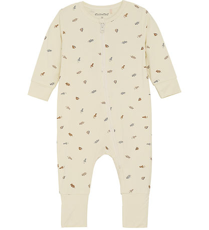 Minymo Pyjamapak - Viscose - Passaatwinden m. Dinosaurussen