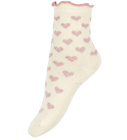 Minymo Socken - 2er-Pack - Light Rose