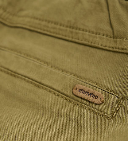 Minymo Shorts - Twill - Olive Kill