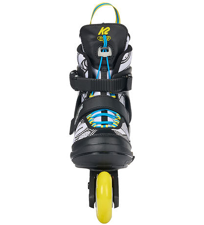K2 Rollerskates w. 5 Colour Markers - Splash - Black/White - Inl