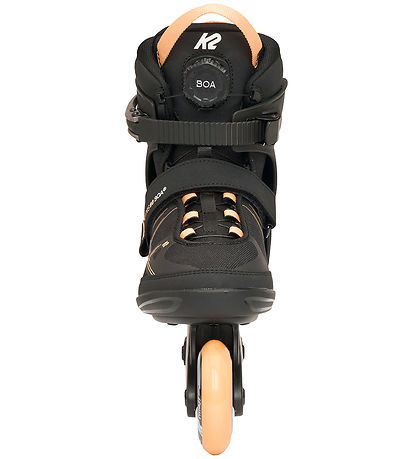 K2 Rollerskates - Alexia 80 Boa - Black/Orange - Inline