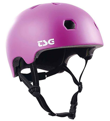 TSG Bicycle Helmet - Meta Solid Color - Satin Purple Magic