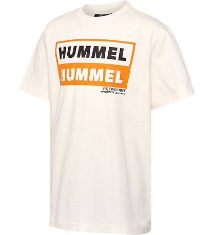 Hummel Stuttermabolur - hmlTWO - Marshmallow