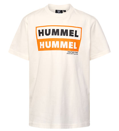 Hummel Stuttermabolur - hmlTWO - Marshmallow