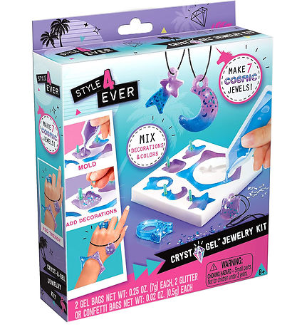 Style 4 Ever Kristalgel Mini Skartgripasett
