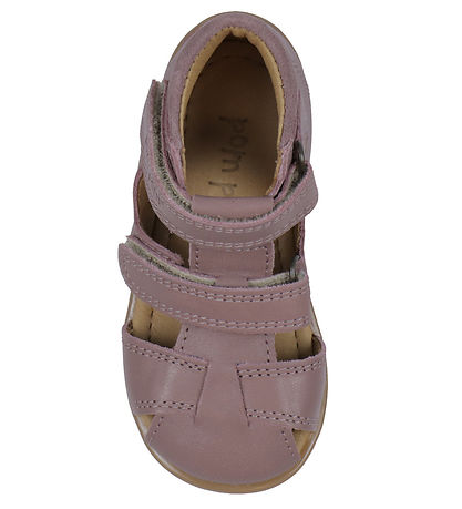 Pom Pom Sandals - Starters Two Velcro - Dusty Lavender