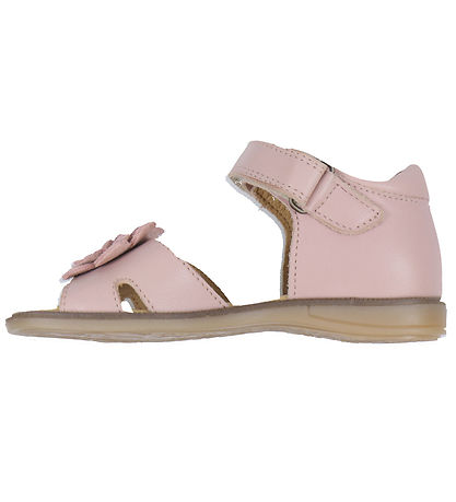 Pom Pom Sandalen - Flower - Rose