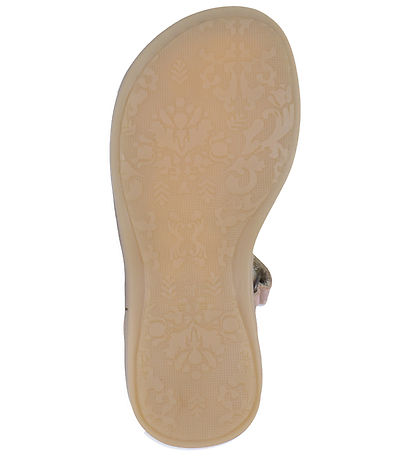 Pom Pom Sandalen - Flower - Rose