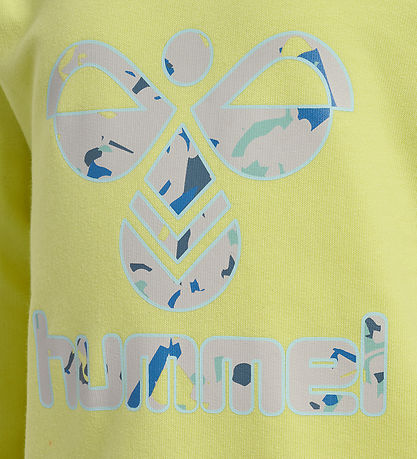 Hummel Sweatshirt - hmlLime - Sunny Lime