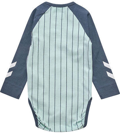 Hummel Bodysuit L/s - hmlPinno - Surf Spray