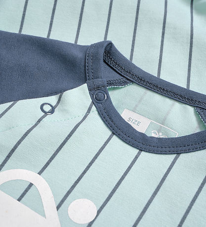 Hummel Bodysuit L/s - hmlPinno - Surf Spray