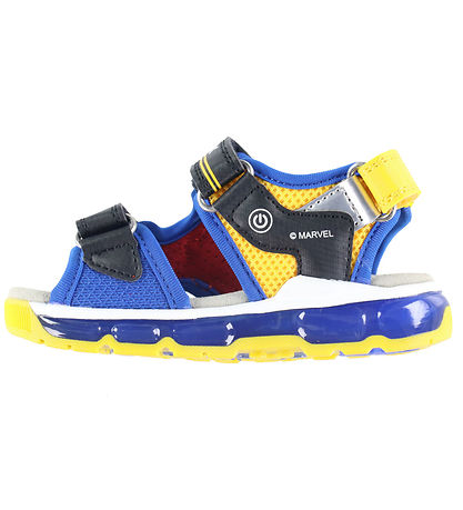 Geox Sandalar M. Ljós - Android - Black/Royal