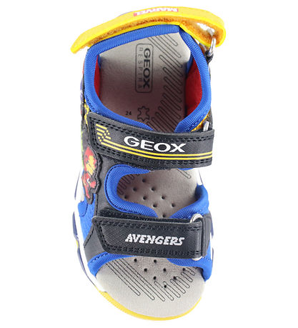 Geox Sandalar M. Ljós - Android - Black/Royal