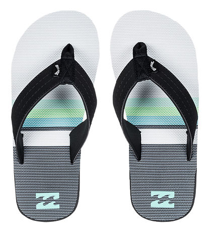 Billabong Flip Flops - All Day - Mint/Gray