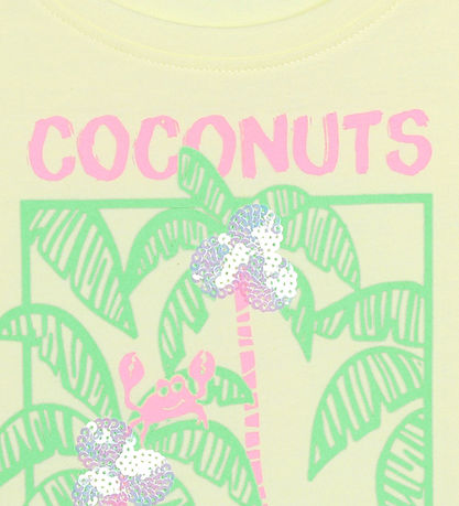 Billieblush Stuttermabolur - Straw Yellow
