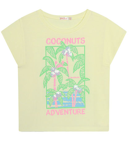 Billieblush Stuttermabolur - Straw Yellow