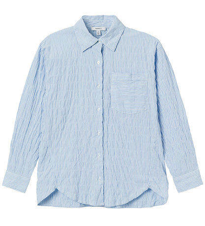 Name It Skyrta - NkfDustripes - Chambray Blue