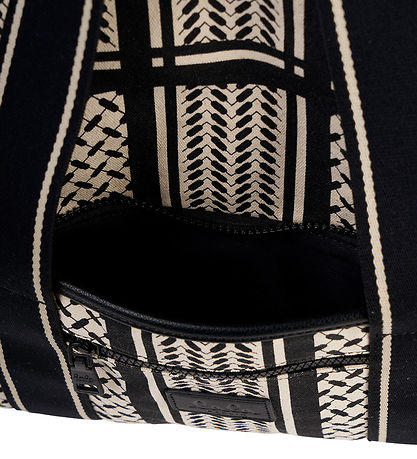Lala Berlin Taska - Big Bag Muriel 2.0 - Heritage Stripe Black