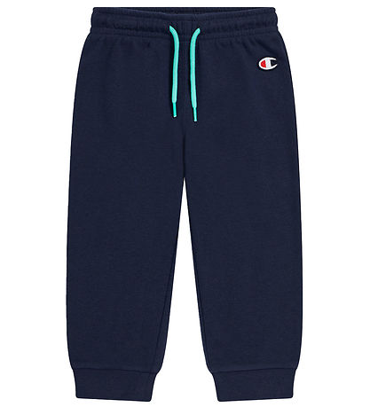 Champion Sweat Set Sweatshirt Sweatpants Turquoise Black KW PL