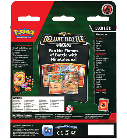 Pokémon Trading Card - Deluxe Battle Deck - Ninetales ex