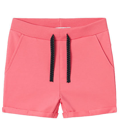 Shorts en Molleton Name It - NkfVolta - Camellia Rose