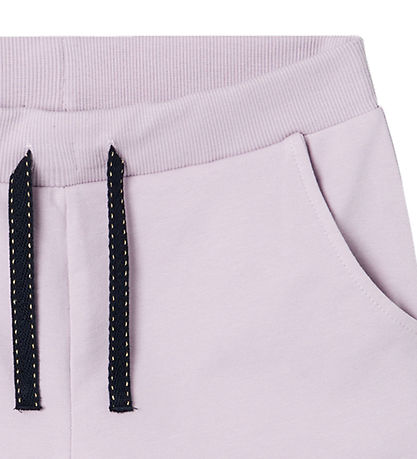 Shorts en Molleton Name It - NkfVolta - Orchid Petal